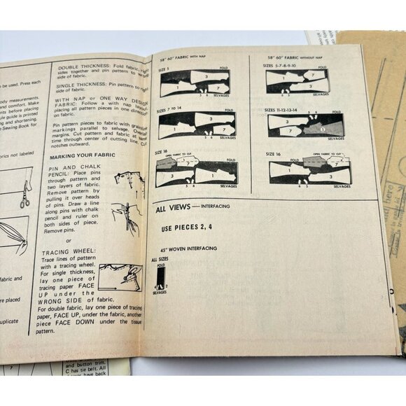 McCalls 2975 Dress Size 14 Vintage Post Cereal Pattern E Version Uncut 1970s - Picture 5 of 6